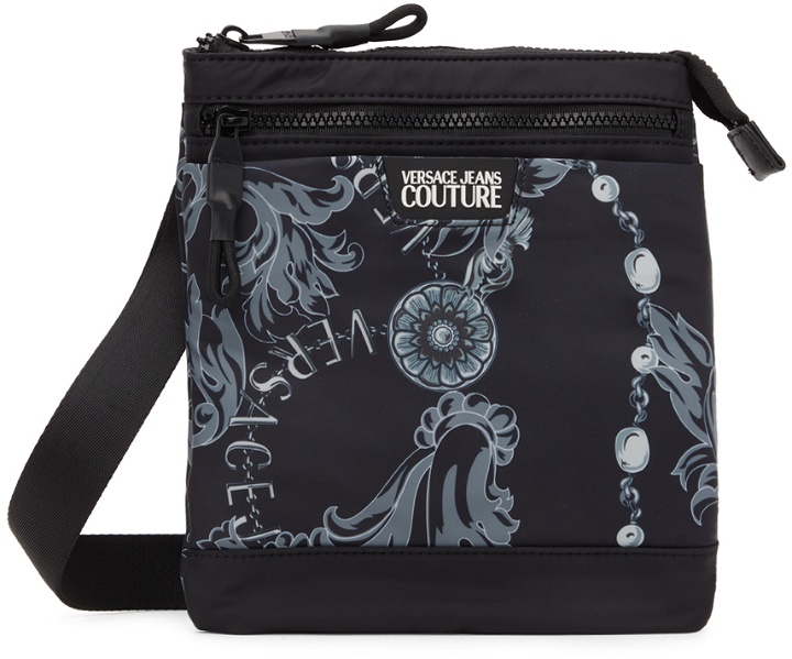 Photo: Versace Jeans Couture Black Printed Bag