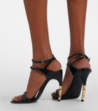 Gucci Castello leather slingback sandals