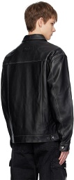 Axel Arigato Black Kai Leather Jacket