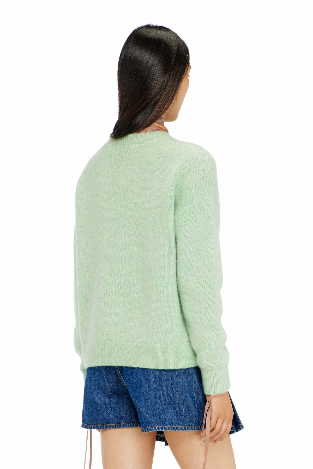 Diesel Jumper in wool and alpaca blend - Knitwear Womens in Green