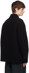 LEMAIRE Black Double-Faced Jacket