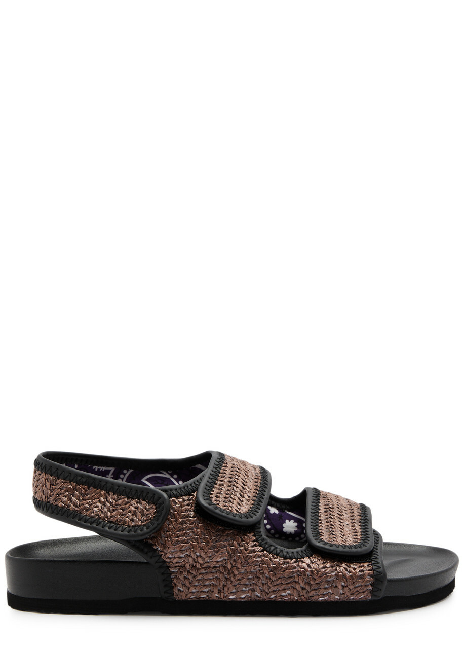 Arizona Love Apache Raffia Sandals Tan