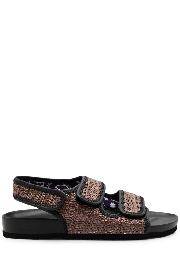 Photo: Arizona Love Apache Raffia Sandals Tan