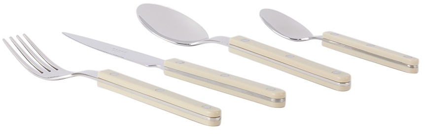 Sabre Beige Bistrot Brilliant Flatware Set, 24 pcs