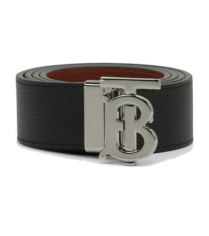 Photo: Burberry - Logo leather belt