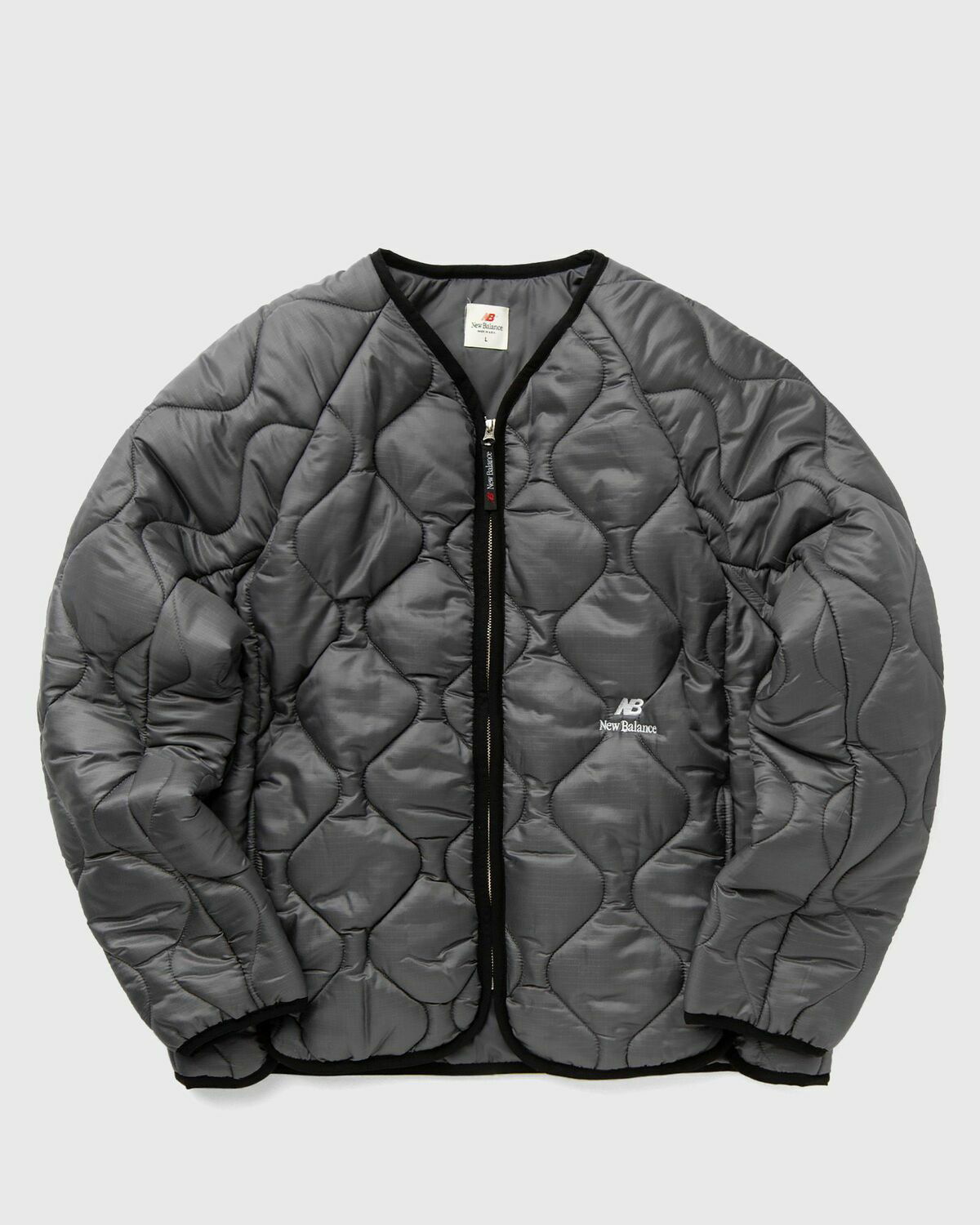New Balance Quilted Jacket Black Windbreaker New Balance