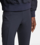 Stella McCartney - High-rise scuba leggings