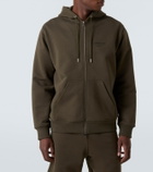 Givenchy Givenchy Stamp cotton fleece hoodie