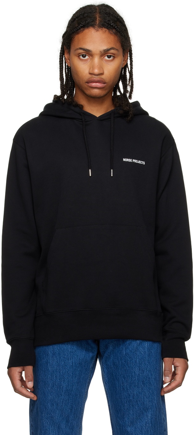 NORSE PROJECTS Black Arne Hoodie Norse Projects