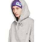 ADER error Grey Basic Hoodie