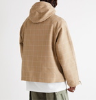 Jacquemus - La Veste Quadri Checked Twill Hooded Windbreaker - Neutrals