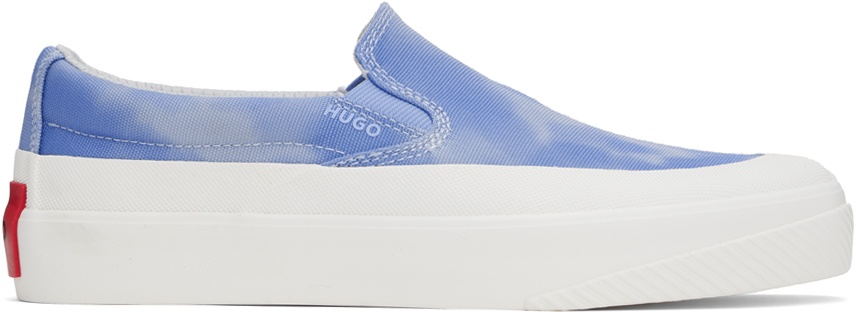 Photo: Hugo Blue Slip-On Sneakers