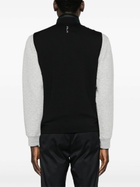 RLX Ralph Lauren Black Hybrid Full-Zip Gilet