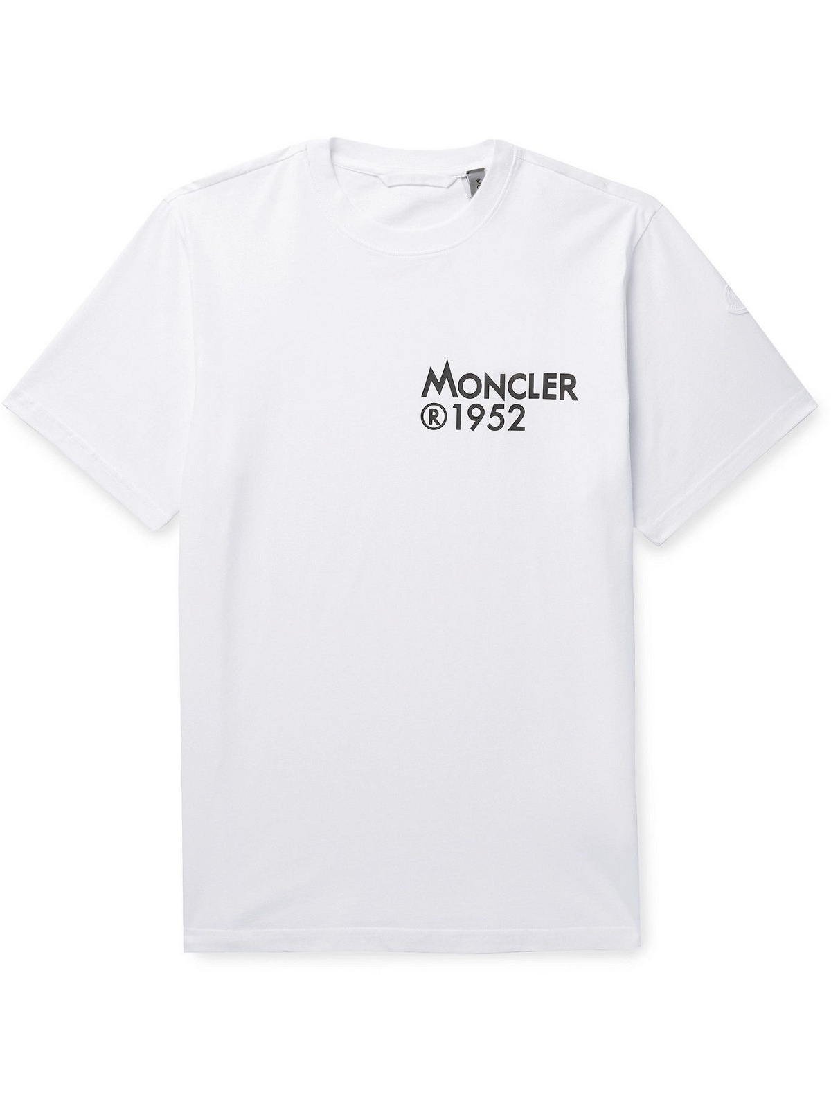 Moncler Genius - 2 Moncler 1952 Logo-Print Cotton-Jersey T-Shirt ...