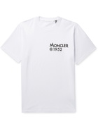 Moncler Genius - 2 Moncler 1952 Logo-Print Cotton-Jersey T-Shirt - White