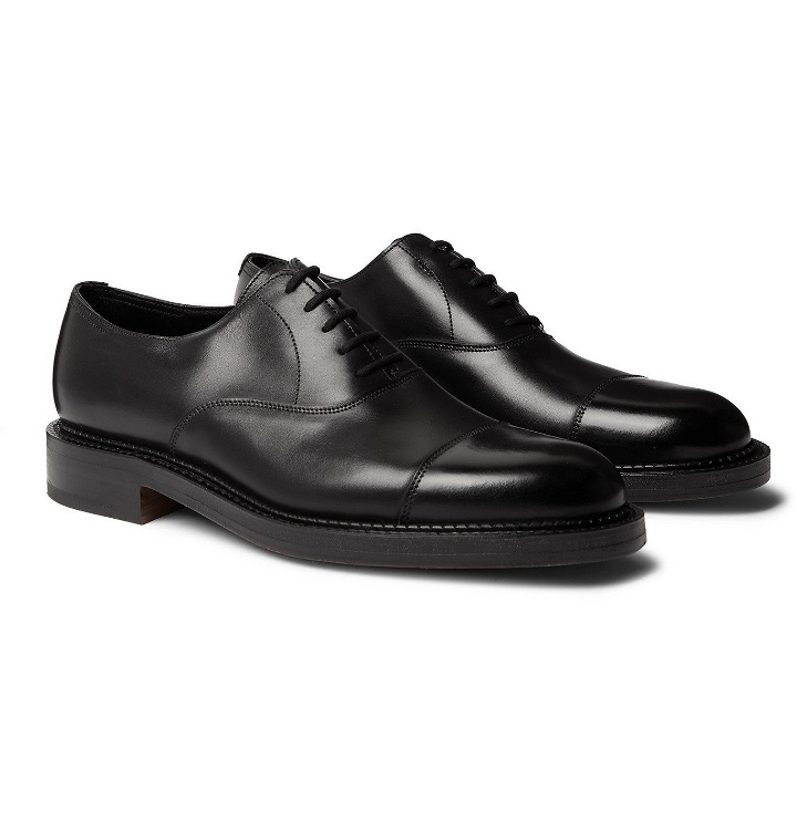 Photo: John Lobb - City II Leather Oxford Shoes - Black