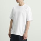 Studio Nicholson Men's Lay Branded Boxy Fit T-Shirt in Optic White