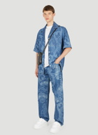 Baroque Denim Shirt in Blue