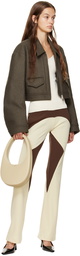 KHAITE Khaki Combly Jacket