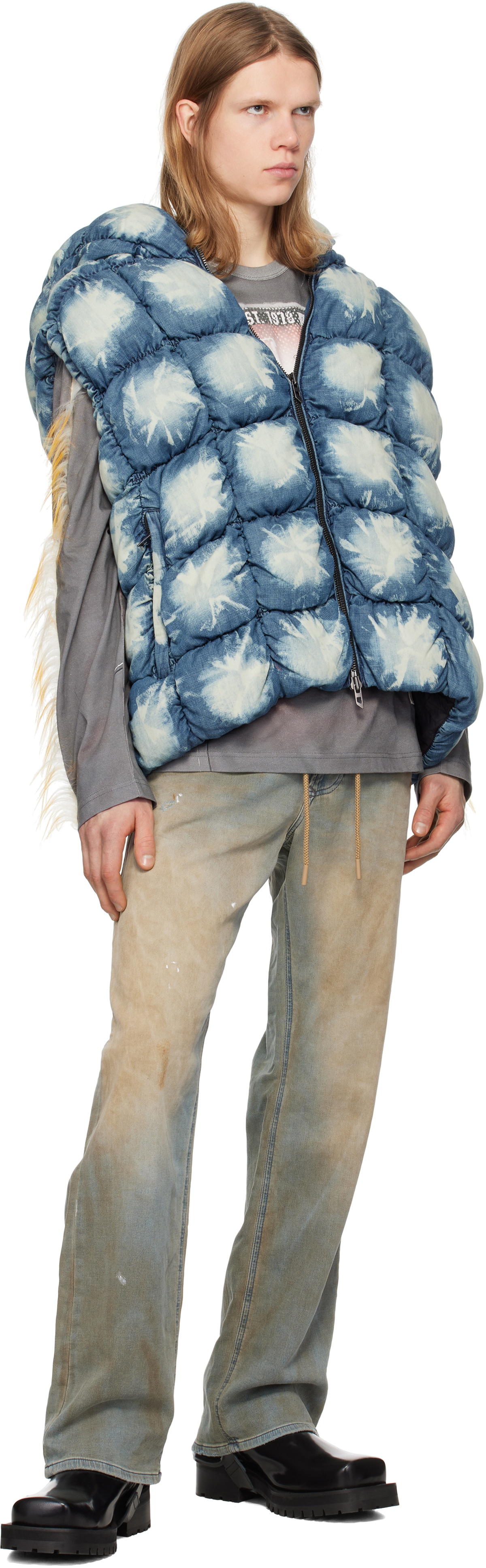 Diesel Blue W-Thys Vest