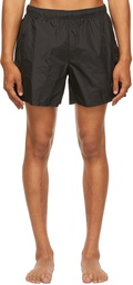 Our Legacy Black Drape Tech Shorts