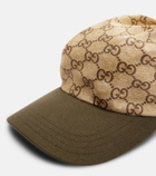 Gucci GG silk twill baseball cap