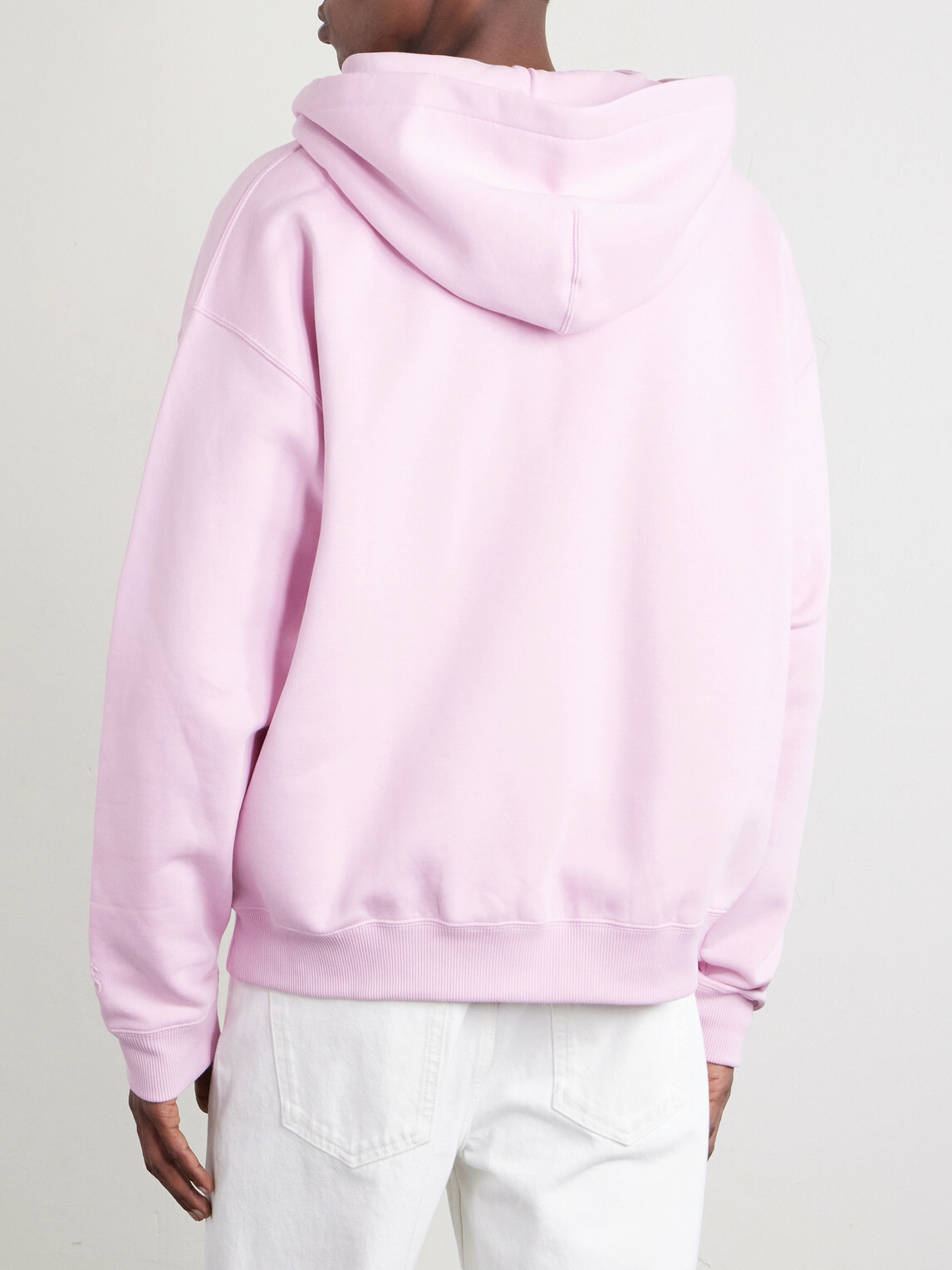 Jil Sander - Cotton-Jersey Zip-Up Hoodie - Pink