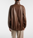 Brunello Cucinelli Monili leather jacket