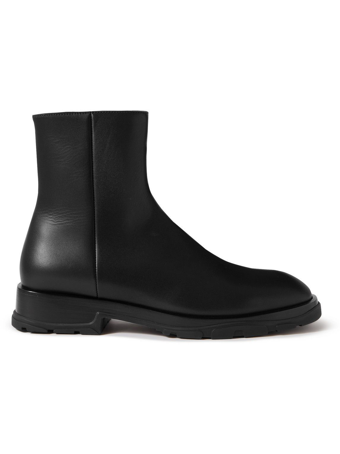 Alexander McQueen Punk Chelsea leather boots - Black