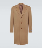 Canali Wool and cashmere overcoat