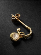 Healers Fine Jewelry - 18-Karat Gold Citrine Single Earring
