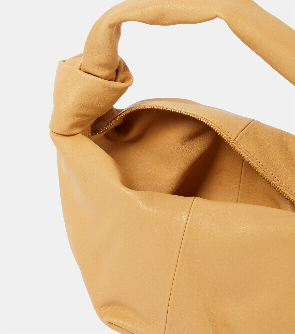 Bottega Veneta Double Knot Leather Mini Tote Bag