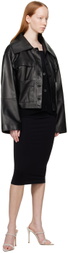 Loulou Studio Black SULAT Leather Jacket
