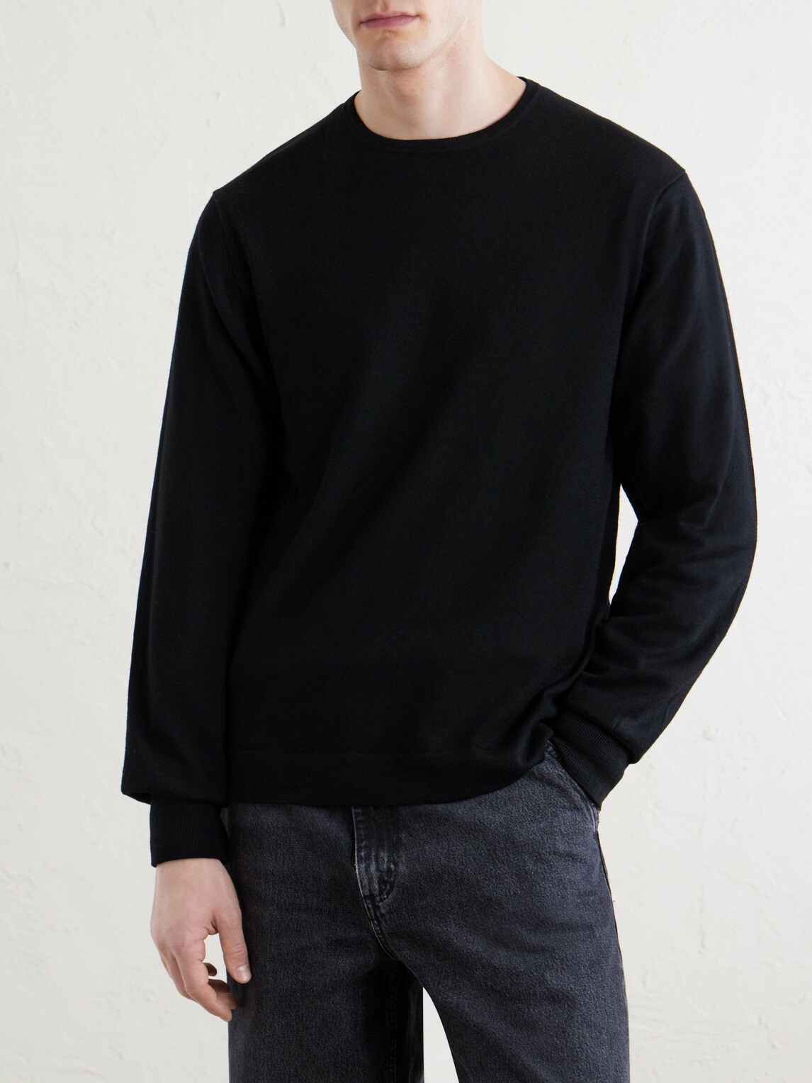 Officine Générale - Nina Merino Wool Sweater - Black