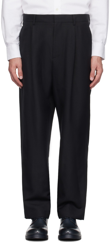 Photo: ATON Black Wide Leg Pants