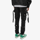 AMIRI Men's Tactical Cargo Pant in Aged Black