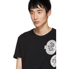 Alexander McQueen Black Logo Patch T-Shirt