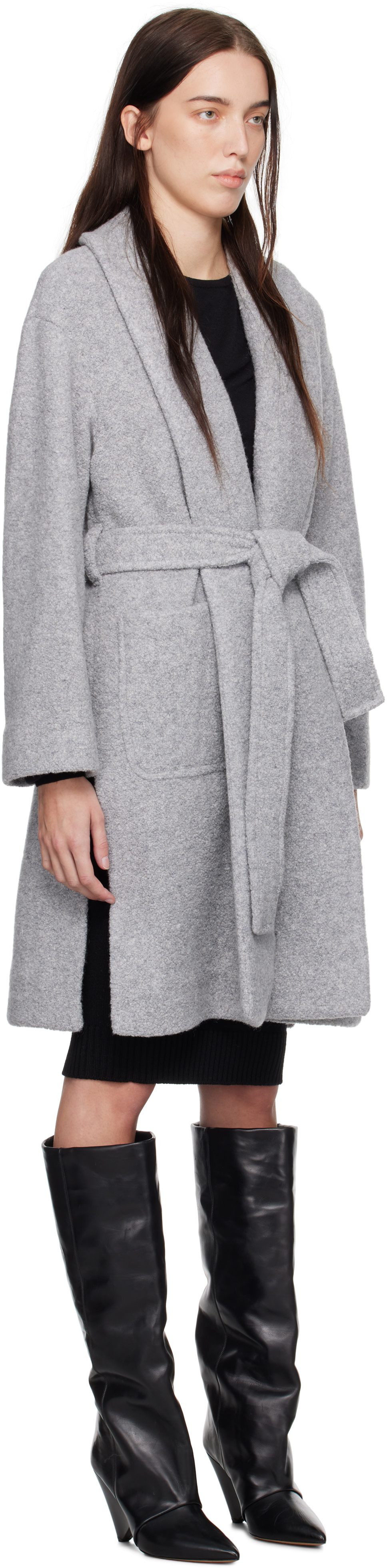 Max Mara Leisure Gray Dafne Coat
