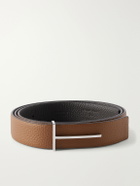 TOM FORD - 2.8cm Reversible Leather Belt - Brown