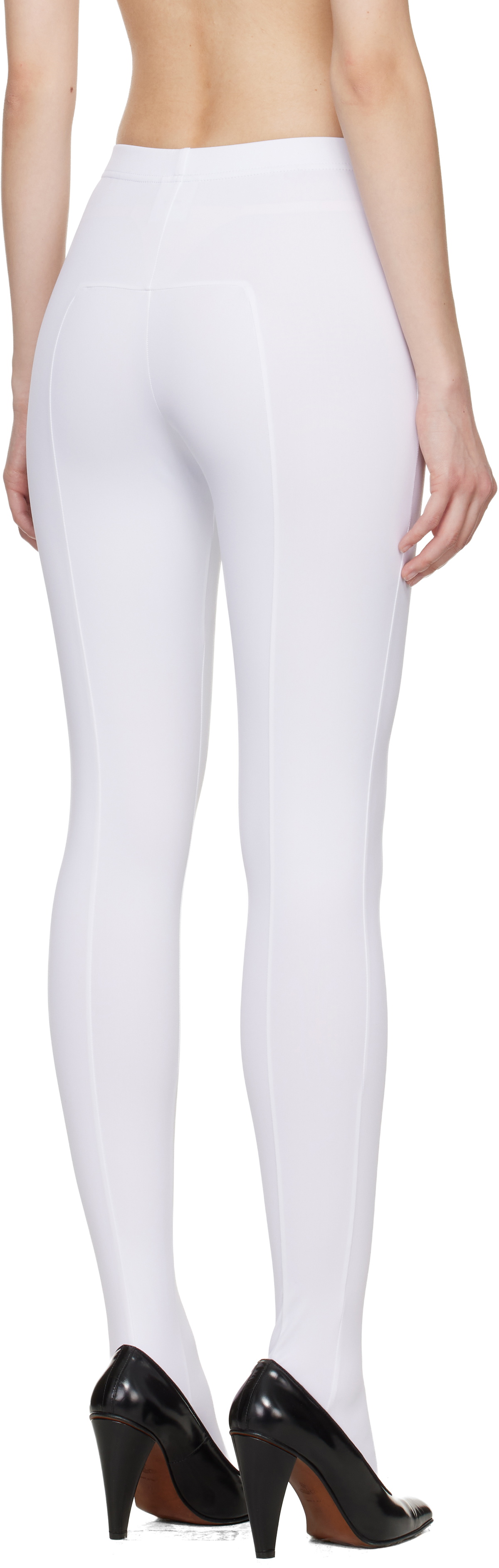 VETEMENTS White Push-Up Tights