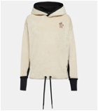 Moncler Grenoble Logo fleece hoodie