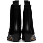 Aeyde Black Kiki Leather Chelsea Boots