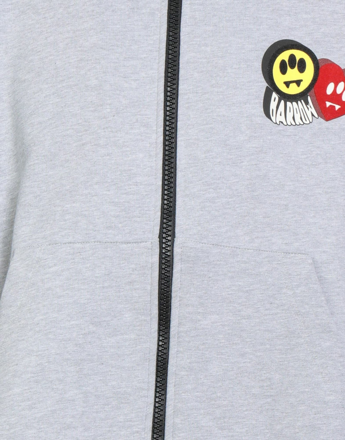 Barrow Mens Sweatshirt Light in Grey