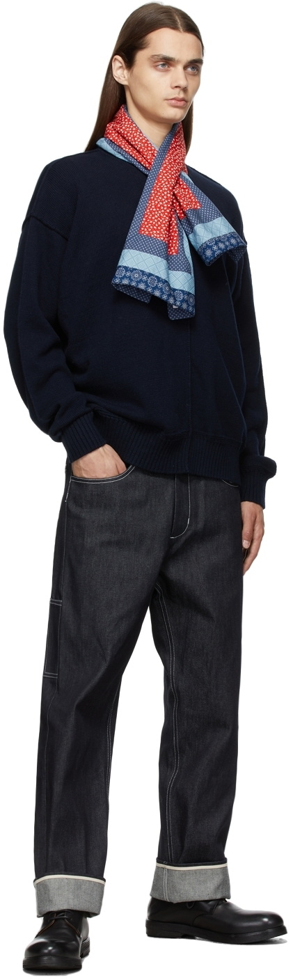 s.k. manor hill Navy Wharf Sweater