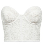 Costarellos Carina lace bustier