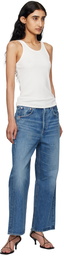 Citizens of Humanity Blue Gaucho Jeans