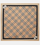 Burberry Burberry Check silk twill scarf