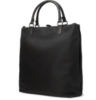 Fendi - Leather-Trimmed Nylon Tote Bag - Black