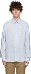 Vince Blue Linen Shirt