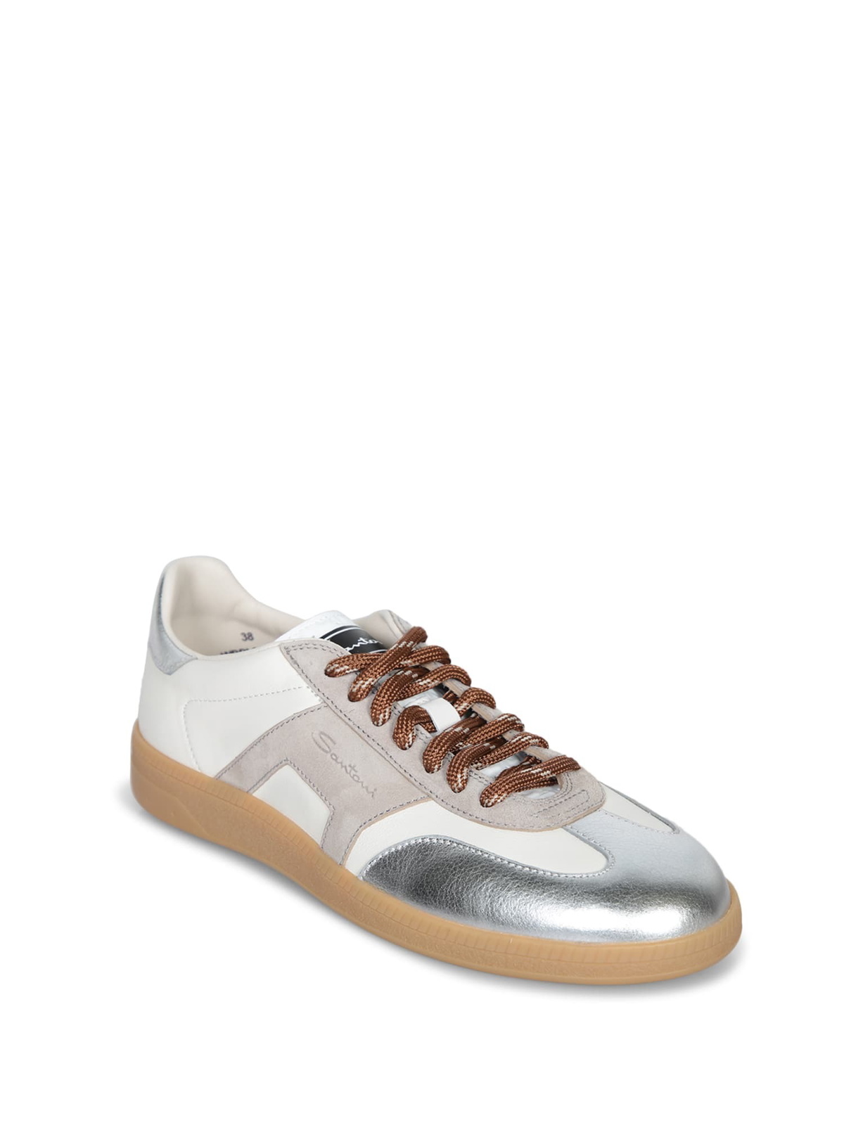 Santoni Olympid White-grey Sneakers